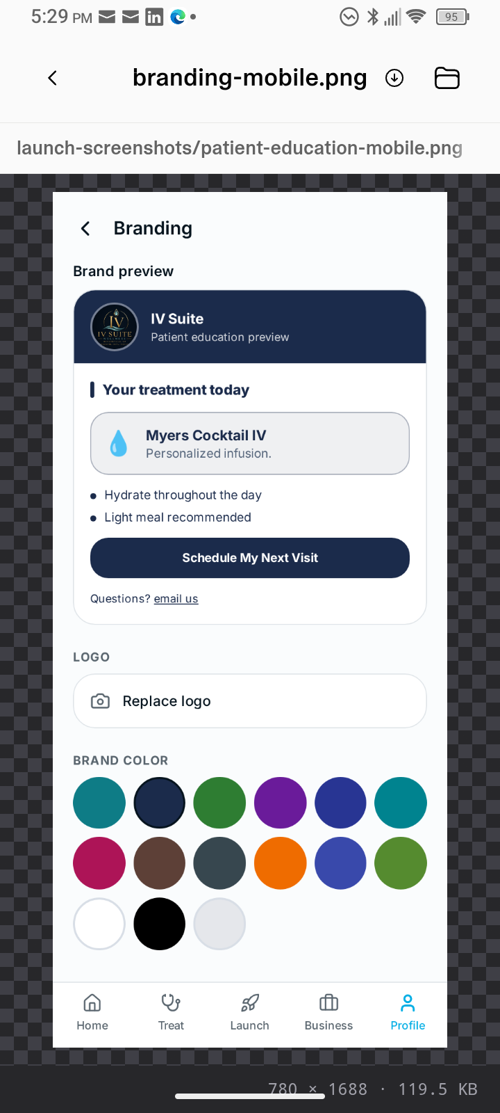 Practice branding